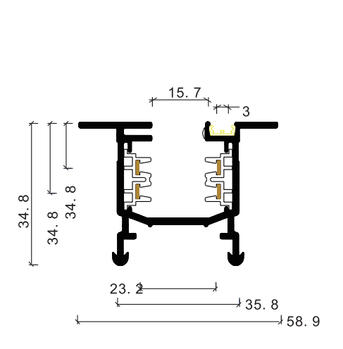 Four Line Track System